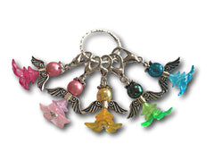 Angelical M5 - #003 Set of 5 Stitch Markers - Bonita Patterns