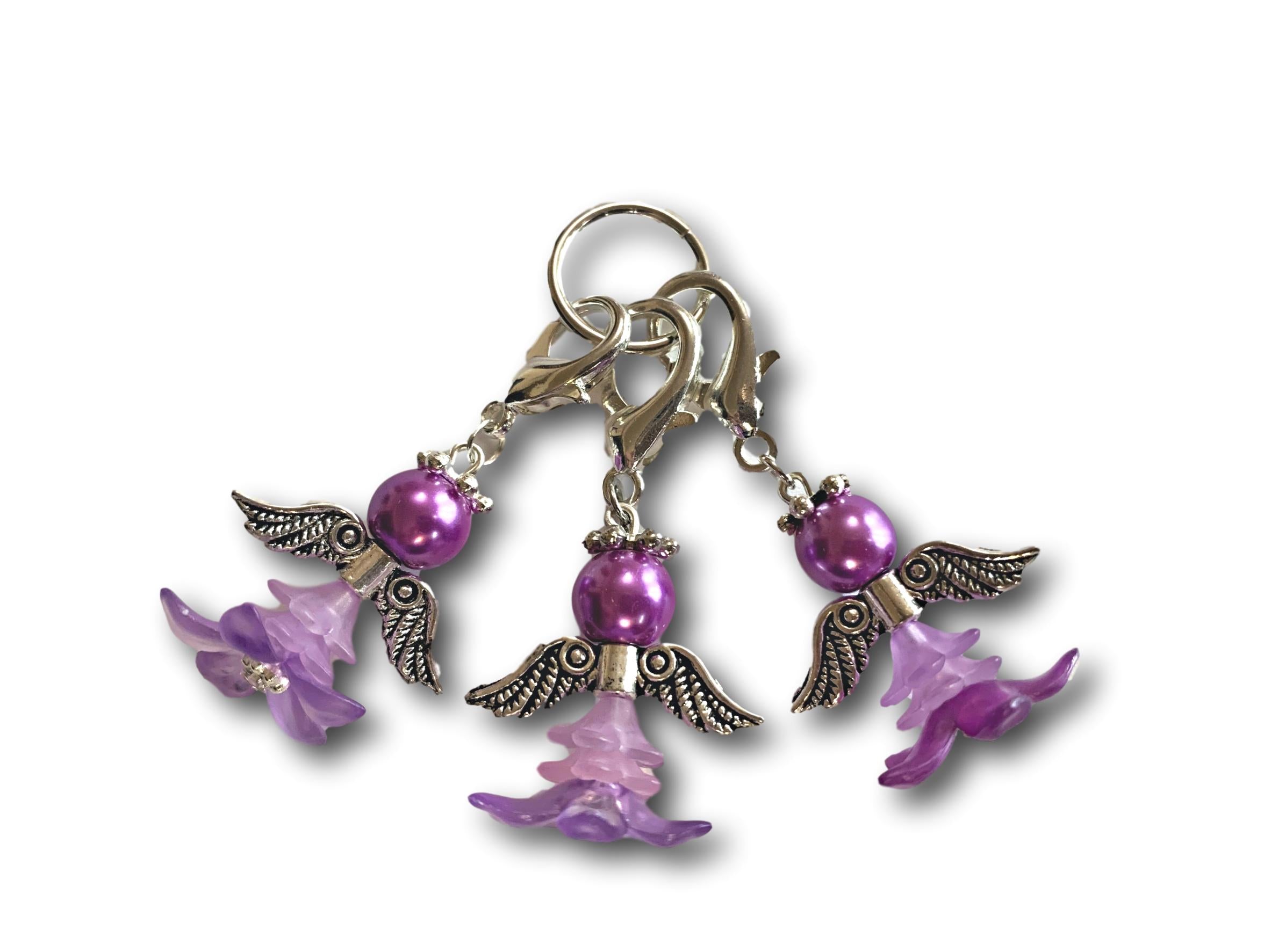 Angelical M5 - #005 Set of 3 Stitch Markers - Bonita Patterns
