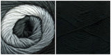 BLACK + PLATINUM - Embossed Phoenix Vortex Shawl KIT - Bonita Patterns