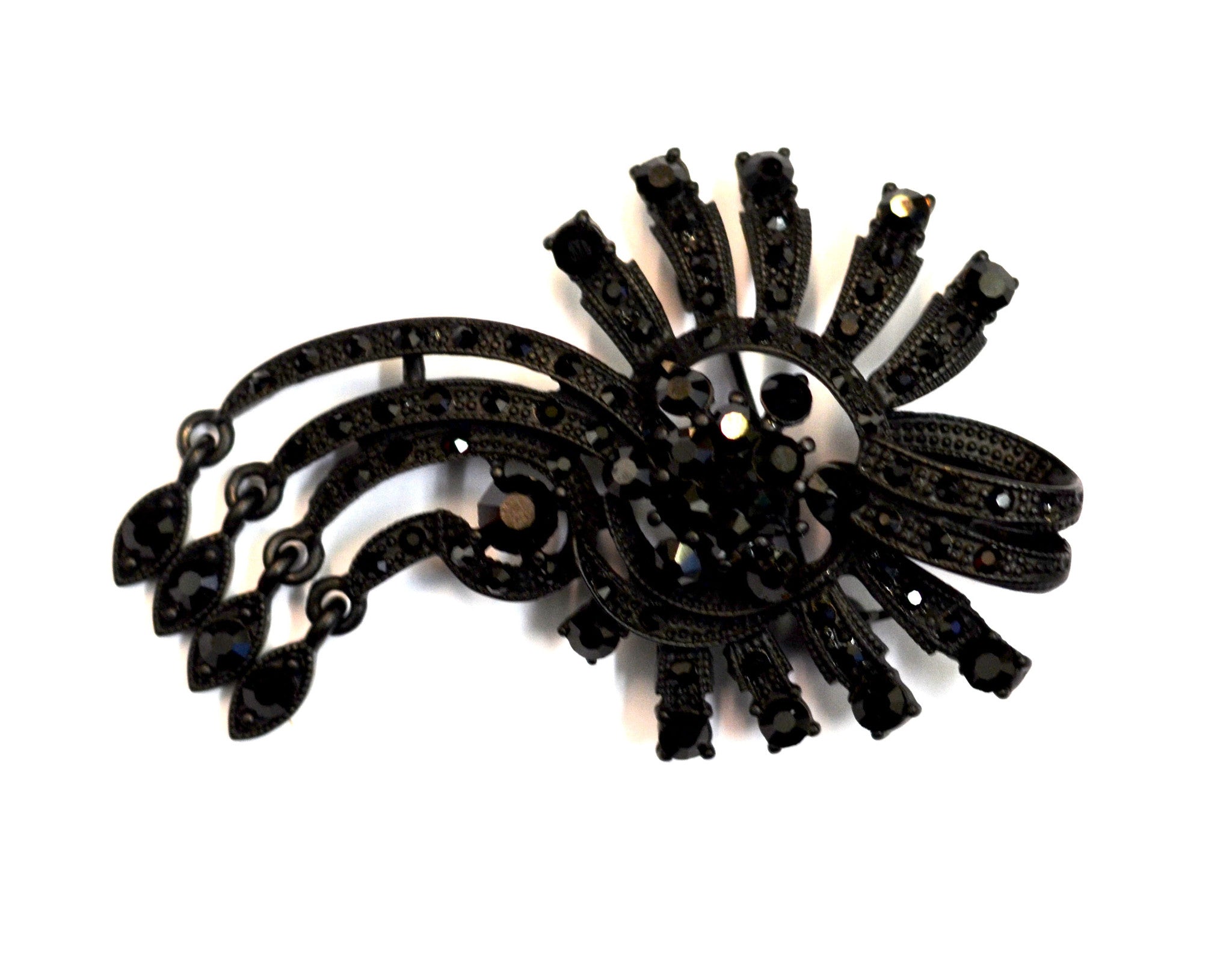 Black Comet brooch - Bonita Patterns