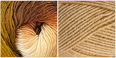 BUTTERSCOTCH + COLEUS - Embossed Phoenix Scarf KIT
