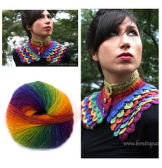 Crocodile Stitch Cowl Kit - Bonita Patterns