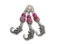 Crocodile M3 - #072 - Set of 3 Stitch Markers - Bonita Patterns