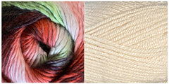 VANILLA + CROSSROADS - Embossed Flora Throw KIT