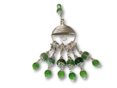 Crystal C1 - Ref #001 Set of 7 stitch markers - Bonita Patterns