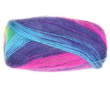Bonita Yarns - Angora Cloud - Electric Rainbow - Bonita Patterns