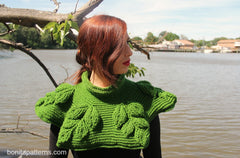 Embossed Branches Cowl Crochet Pattern - PF - Bonita Patterns