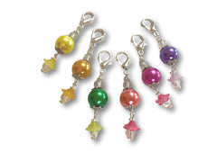 Flower F1 - #011 Set of 6 Stitch Markers