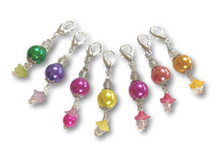 Flower F1 - #011 Set of 7 Stitch Markers