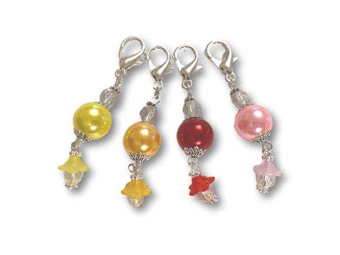 Flower F1 - #013 Set of 4 Stitch Markers