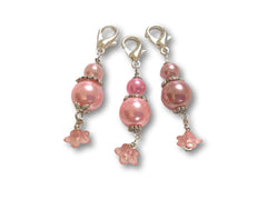 Flower F2 - #004 Set of 3 Stitch Markers