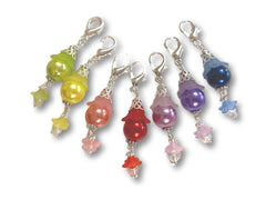 Flower F2 - #010 Set of 7 Stitch Markers