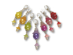 Flower F2 - #012 Set of 7 Stitch Markers