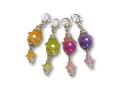 Flower F2 - #023 Set of 4 Stitch Markers