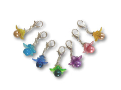 Flower F3 - #001 Set of 7 Stitch Markers