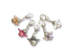Flower F3 - #007 Set of 6 Stitch Markers