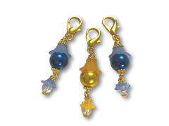 Flower FL - #016 Set of 3 Stitch Markers