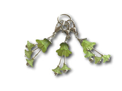 Flowering M1 - #013 - Set of 3 Stitch Markers - Bonita Patterns