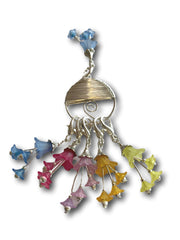 Flowering M1 - #009 - Set of 6 Stitch Markers - Bonita Patterns