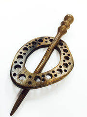Hand Made Wood Pin - Bonita Patterns