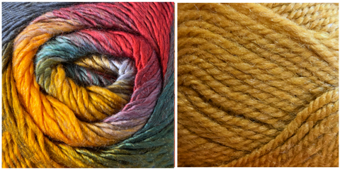 MUSTARD + MARIGOLD - Embossed Phoenix Scarf KIT