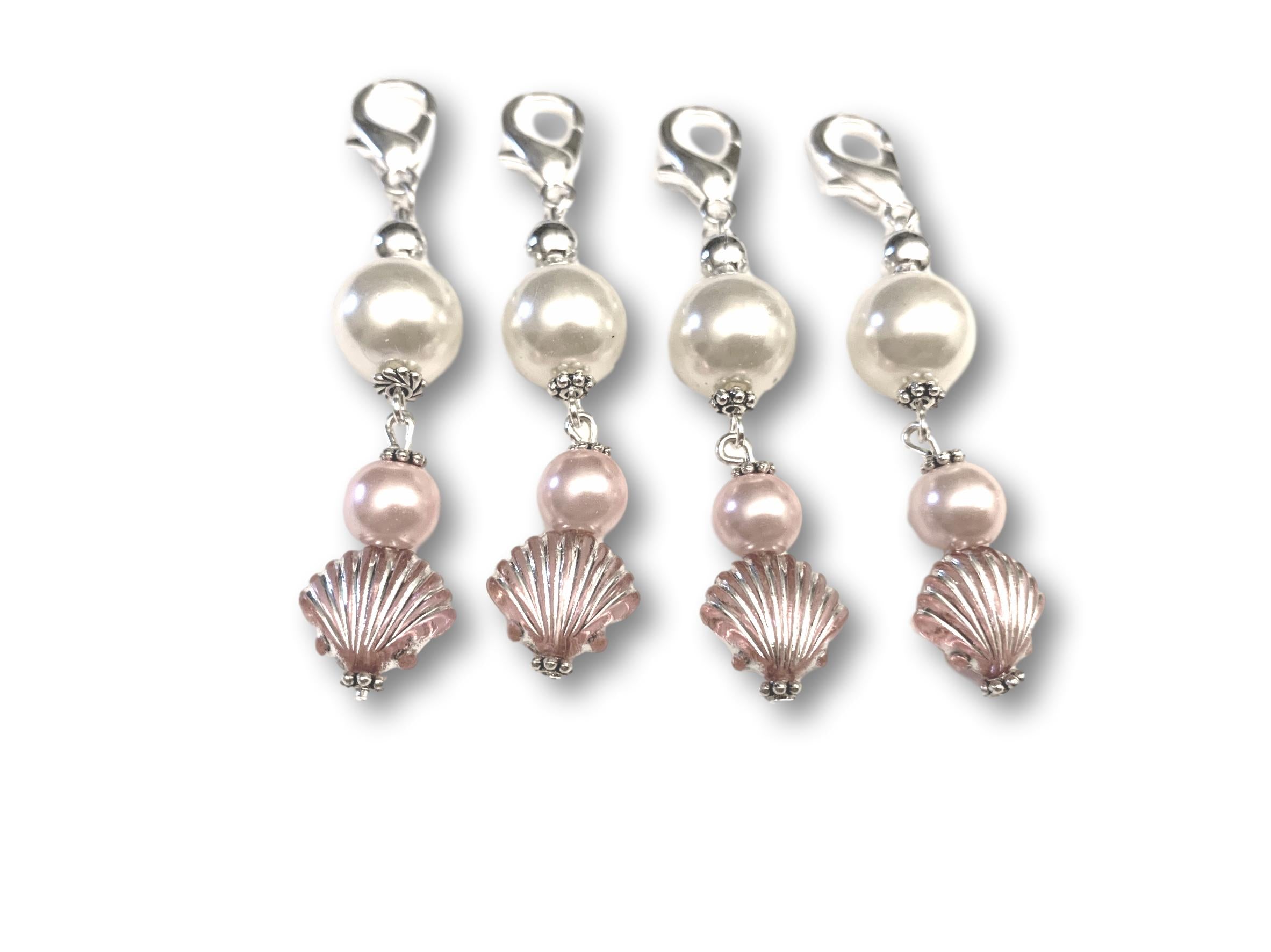 Marine S1 - Ref #032 Set of 4 stitch markers - Bonita Patterns
