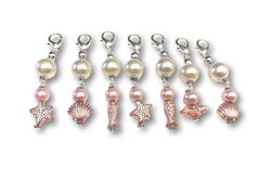 Marine S1 - Ref #033 Set of 7 stitch markers - Bonita Patterns