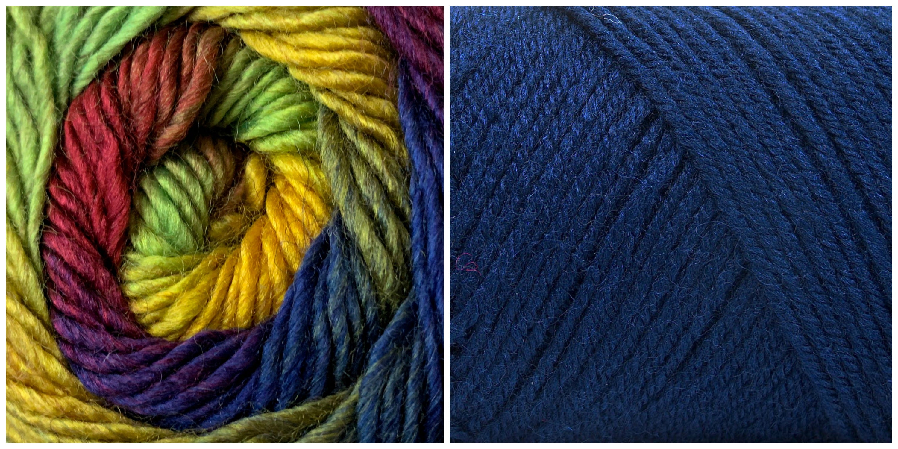 NAVY + POEM - Embossed Phoenix Vortex Shawl KIT - Bonita Patterns