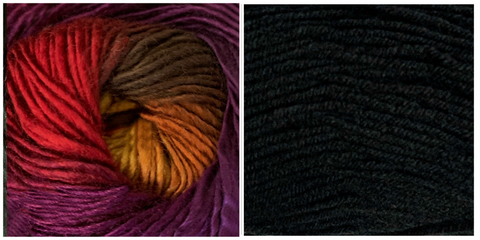 BLACK + ORCHID - Embossed Phoenix Scarf KIT