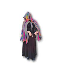 Embossed Phoenix Hooded Cape Crochet Pattern - Bonita Patterns