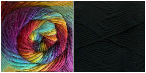 BLACK + PRISM - Embossed Natura Shawl KIT