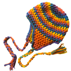 Puff Stitch Earflap Hat PDF Pattern - Bonita Patterns