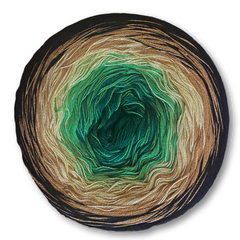 GREENSLEAVES - Embossed Leaves Hooded Cowl KIT