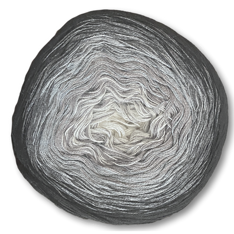 SILVER STAR - Embossed Leaves Hooded Cowl KIT