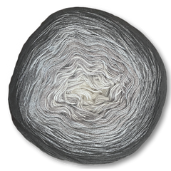 SILVER STAR - Embossed Leaves Hooded Cowl KIT