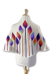 Embossed Natura Shawl Pattern Only