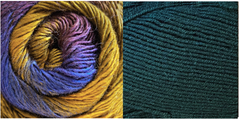 PETROLEUM BLUE + SPLENDOR - Embossed Natura Hat KIT