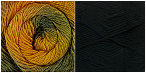 BLACK + TERRAGON - Embossed Phoenix Scarf KIT