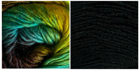 BLACK + TREASURE - Embossed Phoenix Scarf KIT