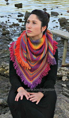 Weave Shawl - Bonita Patterns