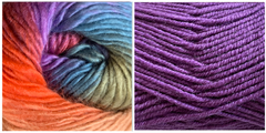 VIOLET + ZINNIA - Embossed Phoenix Scarf KIT