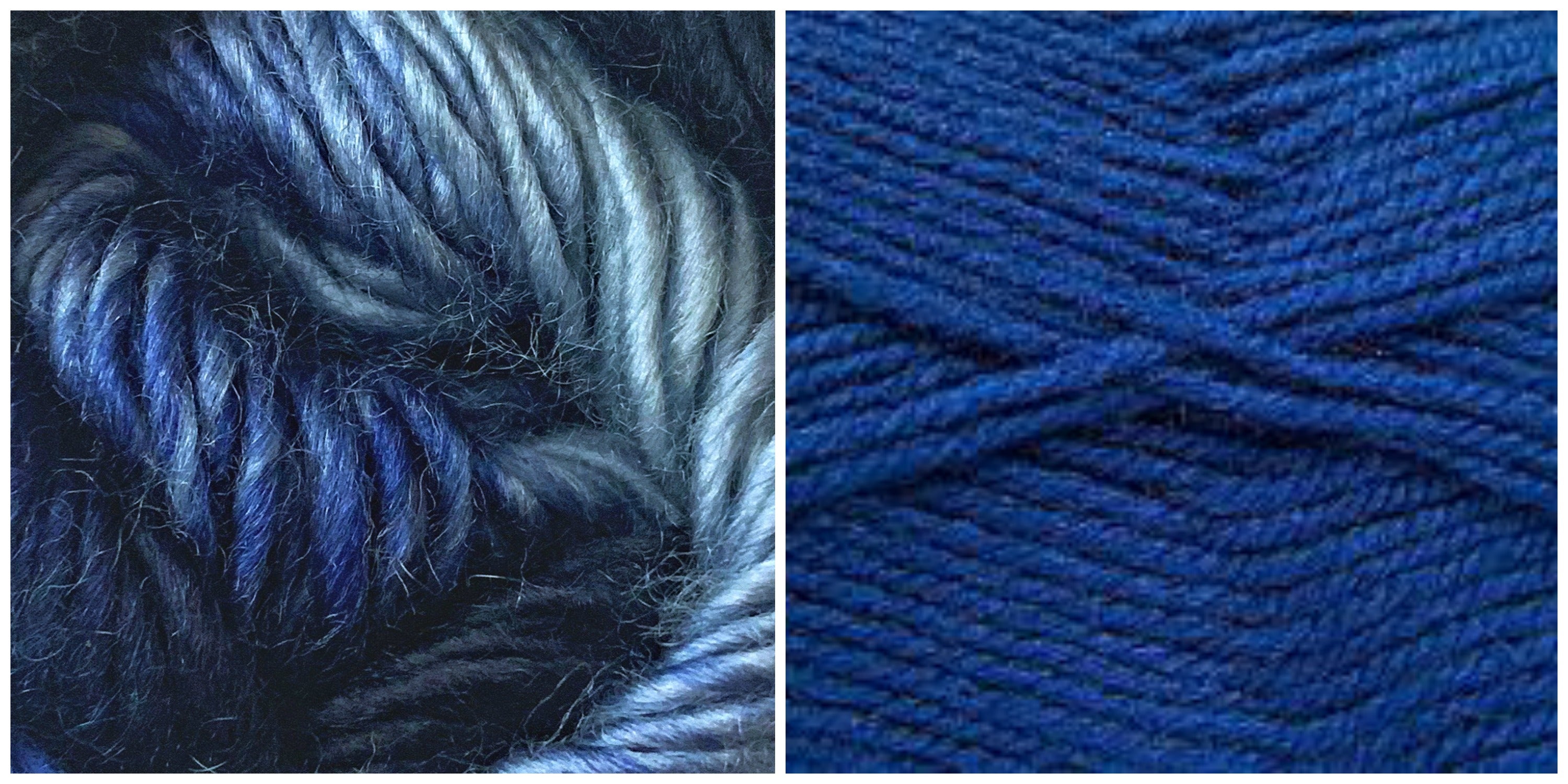 ROYAL BLUE + BLUE SKIES - Embossed Phoenix Hooded Cape KIT - Bonita Patterns