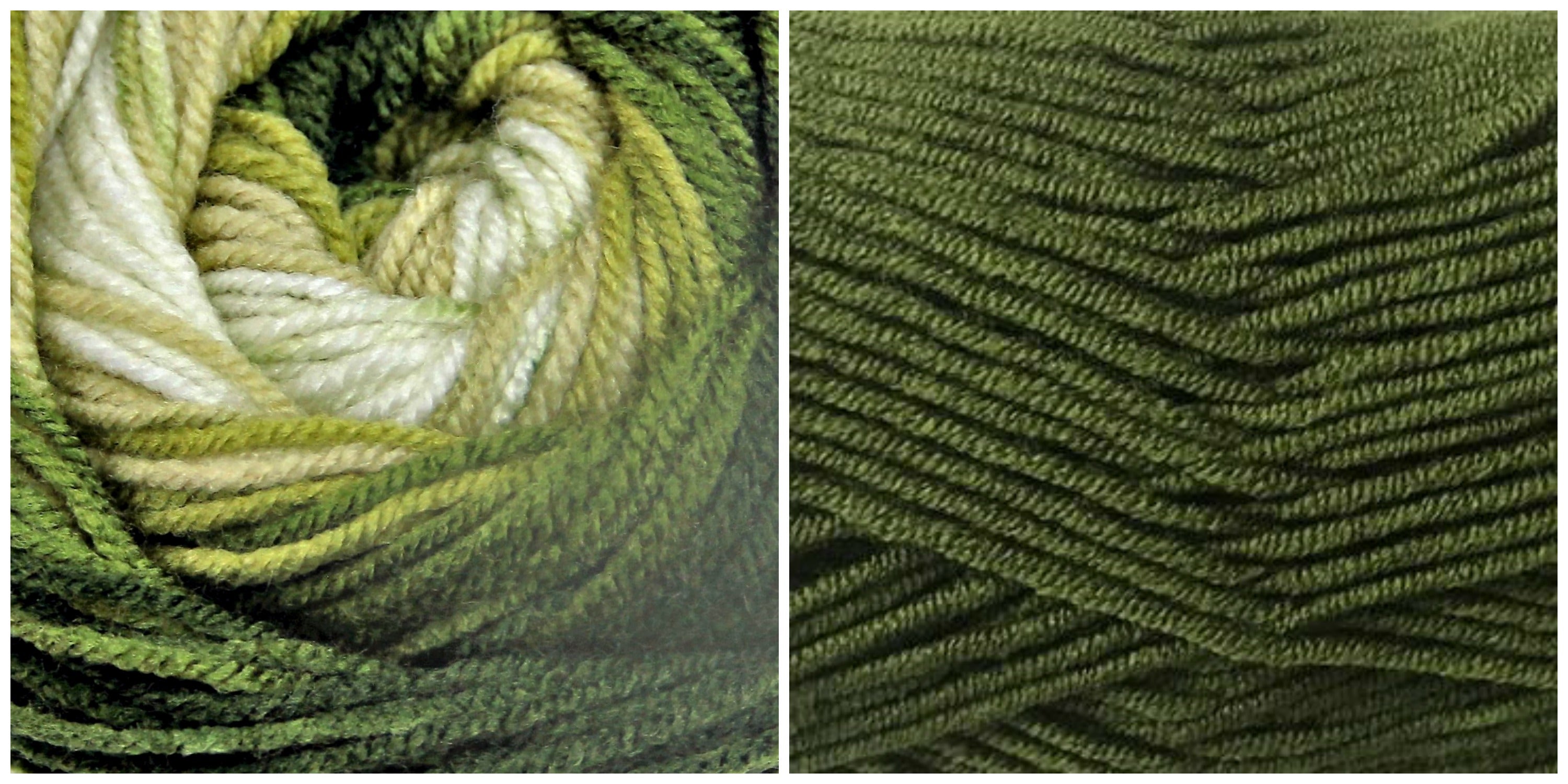 100% ACRYLIC - OLIVE + DARK FOREST Phoenix Cape Kit - Bonita Patterns