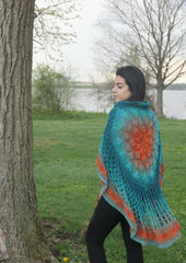 Embossed Crochet Circular Poncho CAL - Bonita Patterns