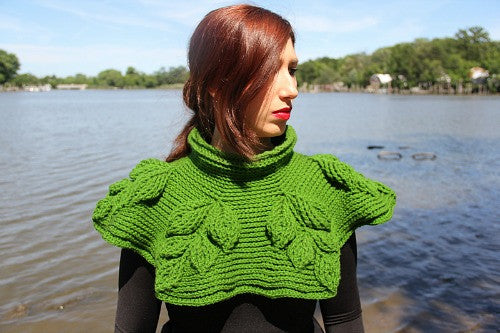 Embossed Branches Cowl Crochet Pattern - PF - Bonita Patterns