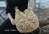 Embossed Garden Handbag Crochet Pattern - PF - Bonita Patterns