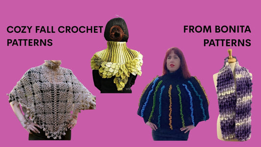 Cozy Fall Crochet Patterns from Bonita Patterns