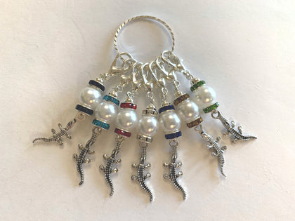 Crocodile Stitch Markers Collection
