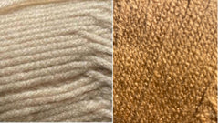 BEIGE / CARAMEL Flower Hat Kit