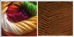 (NEW) TERRACOTA + COLORFUL DREAMING - Embossed Phoenix Scarf KIT